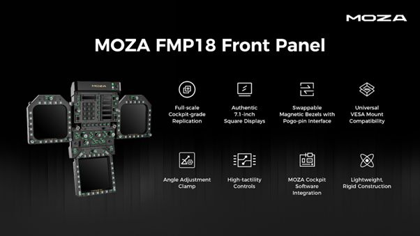 Moza Front Panel