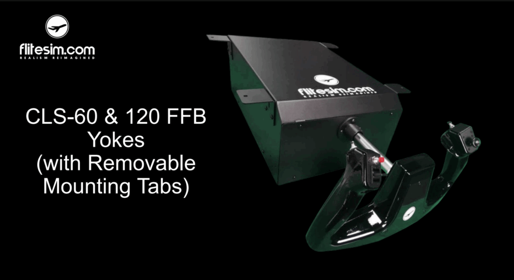 FliteSim.com CLS60 and 120 FFB yokes