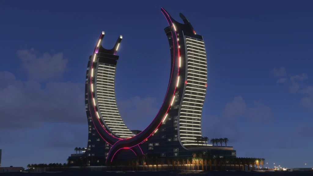 iniBuilds Doha Landmarks 1