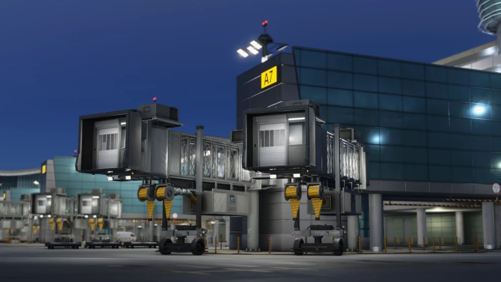 iniBuilds Doha Airport Jetways