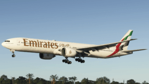 PMDG 777-300ER landing in Microsoft Flight Simulator 2024 (credit: Dani Zijlmans)
