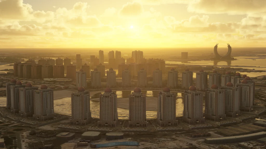 iniBuilds Doha Landmarks Overview