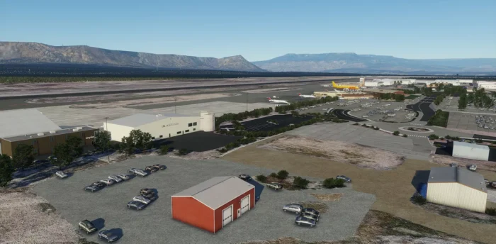 Overview of RealWorld Scenery's Grand Junction for XP-12