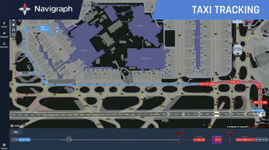 Navigraph FSExpo 2025 New Feature Taxi Tracking