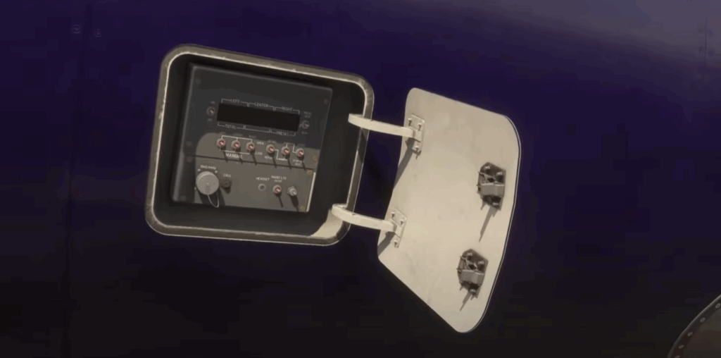 Synaptic Simulations A220 FSexpo and Livestream fuselage door