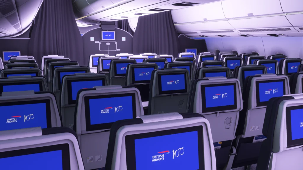 iniBuilds Airbus A350 Cabin Pack British Airways