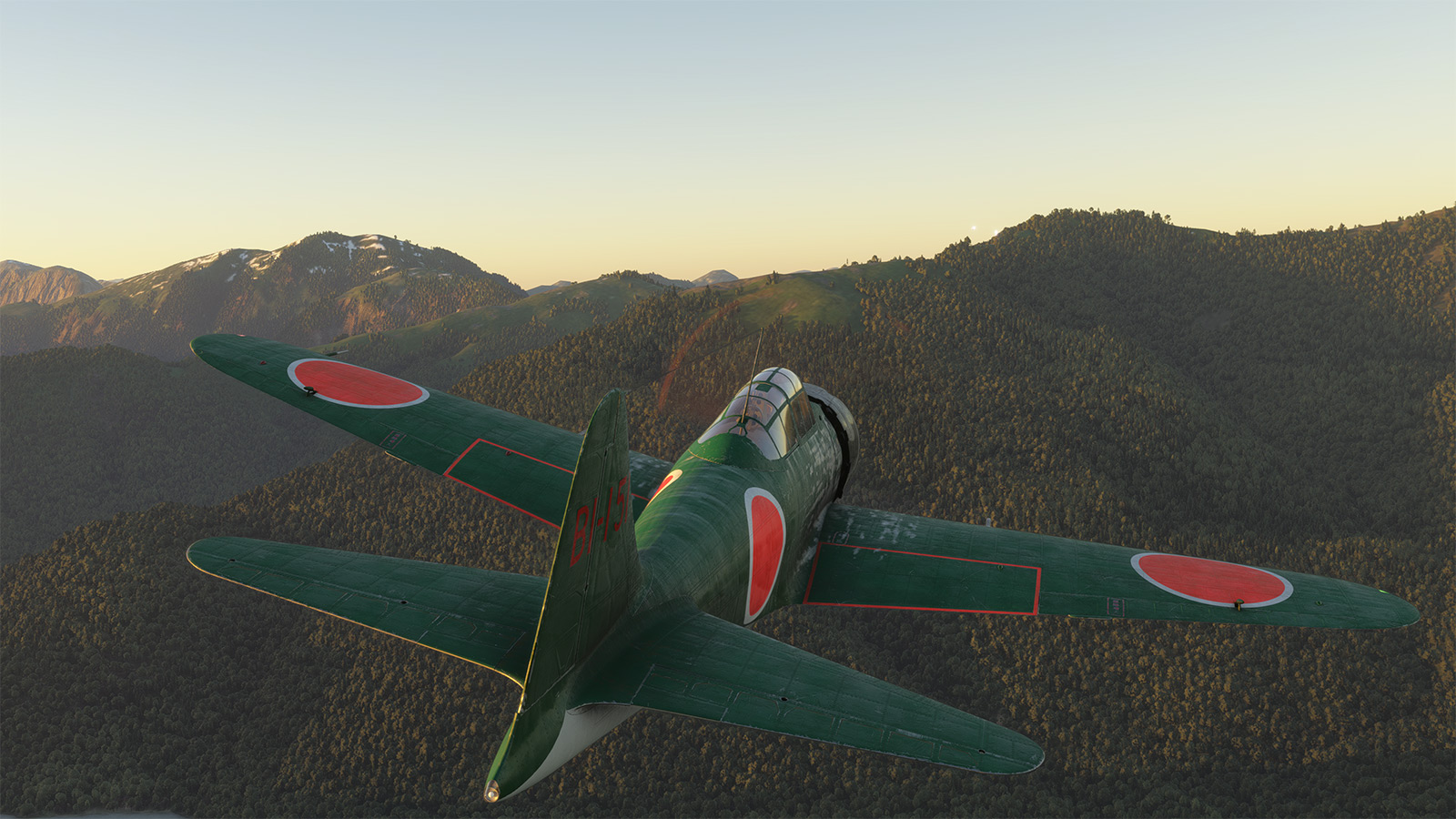Blackbird Mitsubishi A6M5 Zero Green
