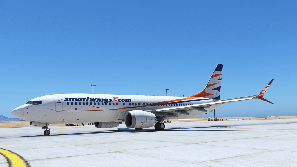 iFly 737 MAX on ground (credit: Jakub Plevko)