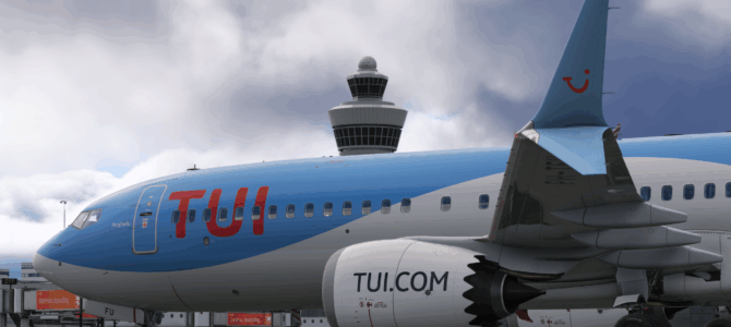 iFly 737 MAX TUI in Amsterdam (credit: AviationNL)