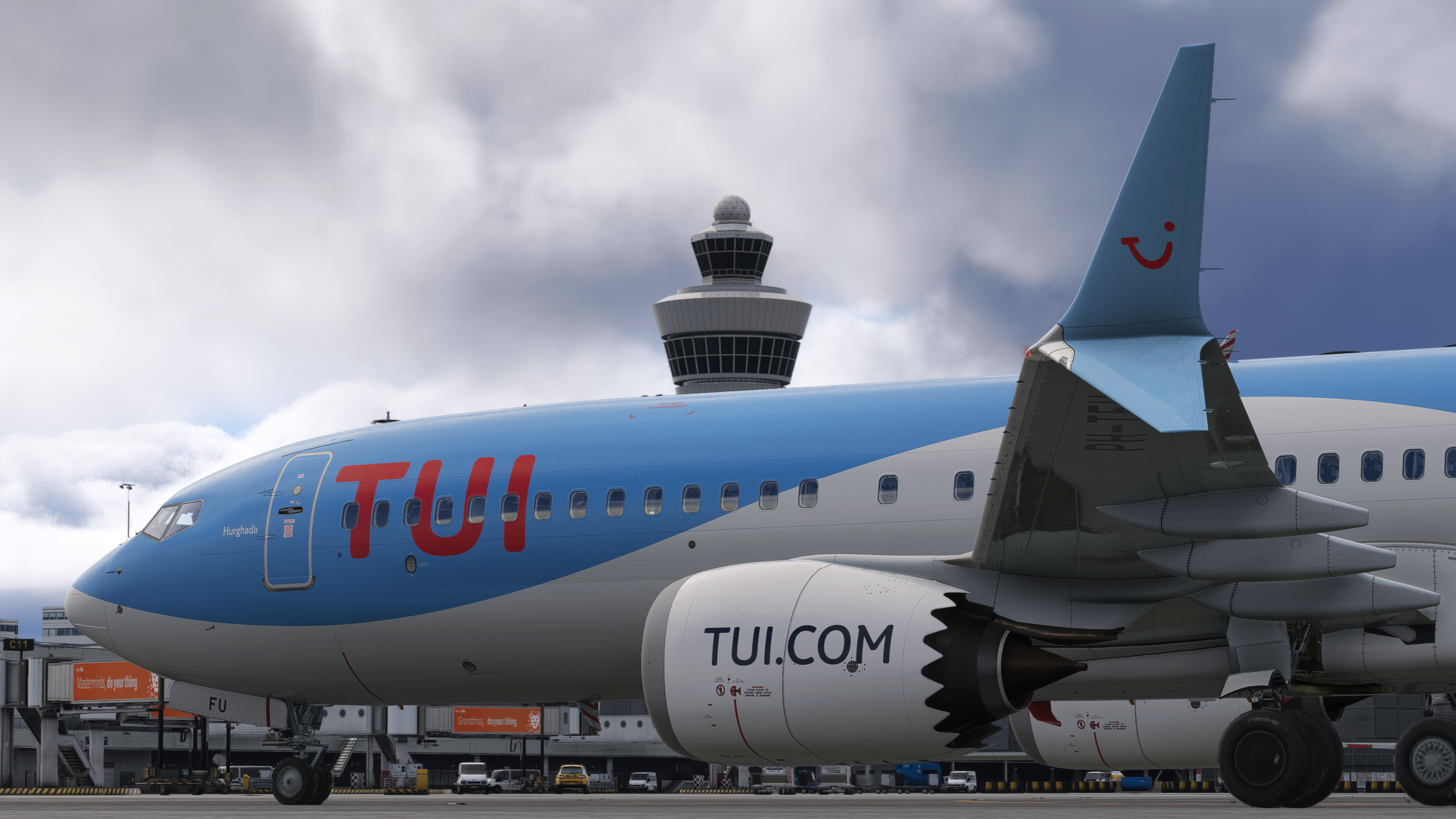 iFly 737 MAX TUI in Amsterdam (credit: AviationNL)