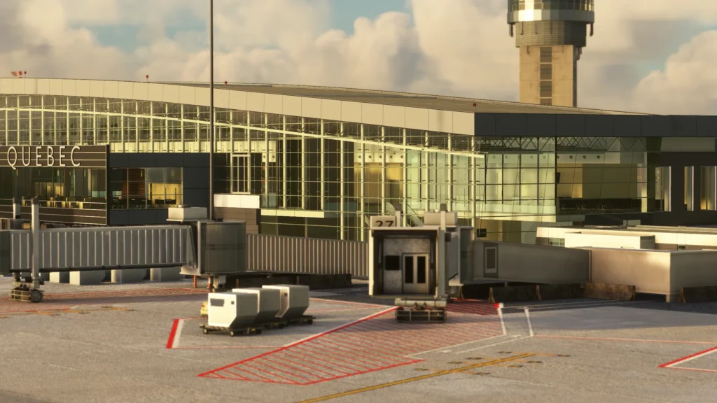 Tai Models Quebec Airport apron