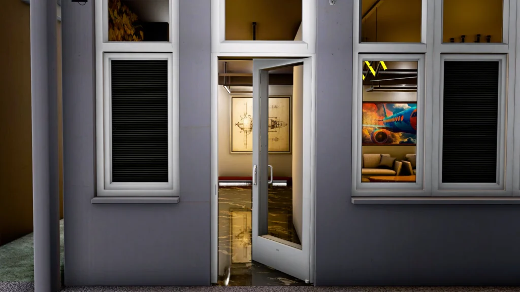 SoFly Ohrid Airport Animated Doors