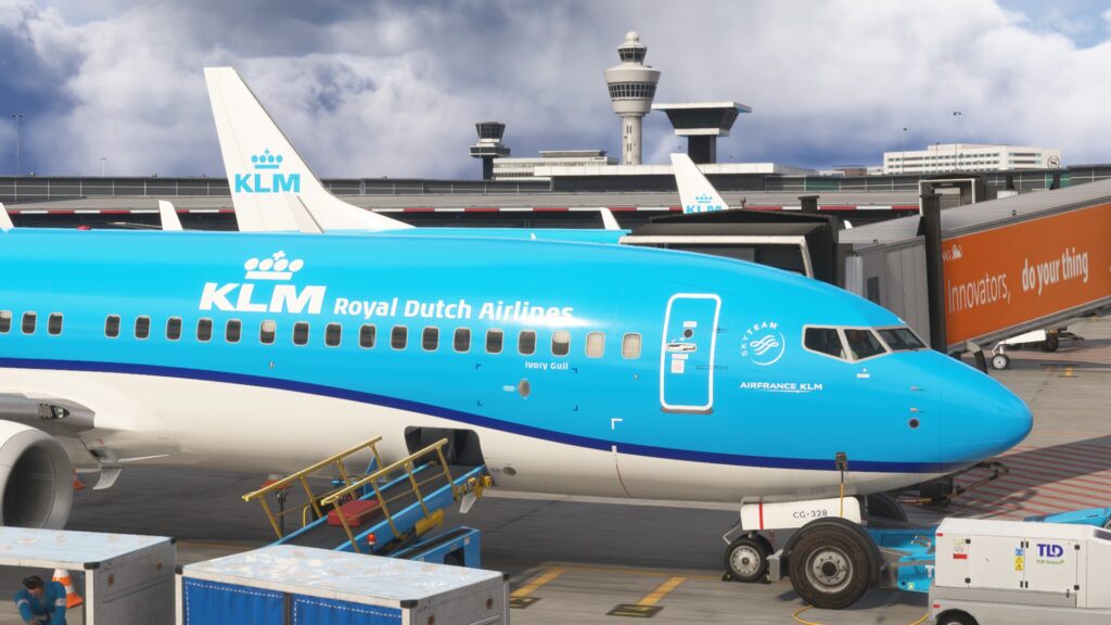 PMDG 737 for MSFS at Schiphol (credit: AviationNL)