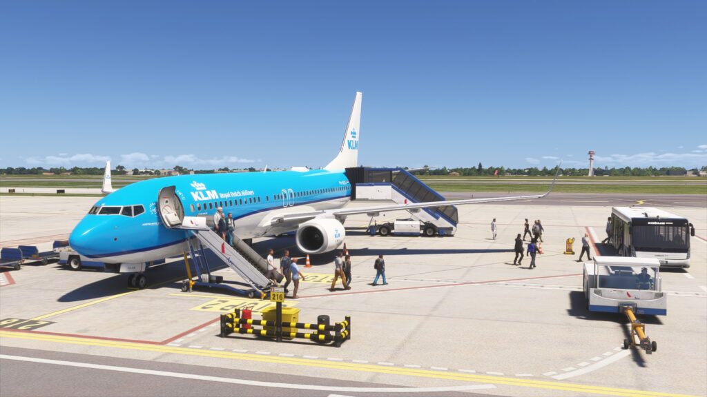 PMDG 737-800 for MSFS Deboarding (credit: AviationNL)
