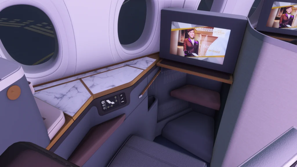 iniBuilds Airbus A350 Cabin Pack 2 Etihad