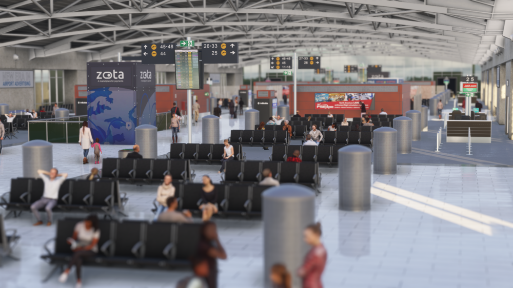 inibuilds Larnaca Terminal interior