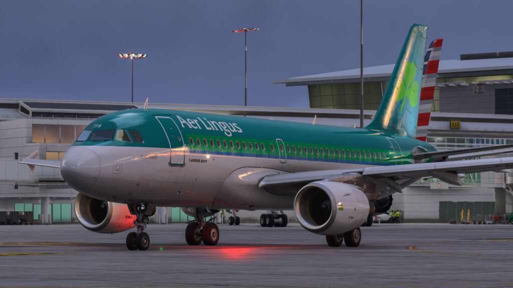 Fenix Simulations BFU A319 Aer Lingus