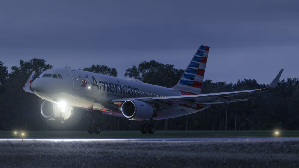 Fenix Simulations BFU A319 Sharklets American Airlines