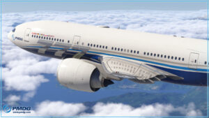 PMDG 777-200LR for MSFS in Cruise