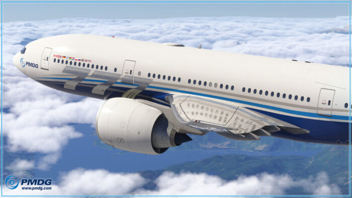 PMDG 777-200LR for MSFS in Cruise