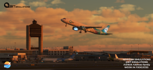 Qbit and Horizon Simulations' A321neo in MSFS.