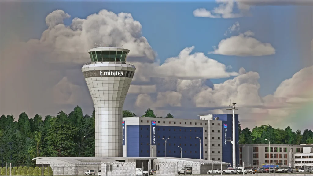 Pyreegue Birmingham for MSFS ATC tower