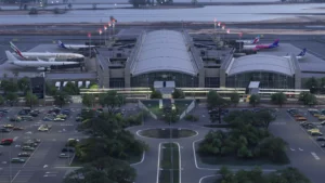 iniBuilds Larnaca Airport Landside