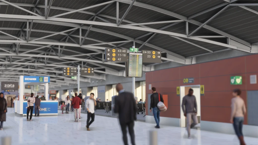 iniBuilds Larnaca Airport Terminal Interior