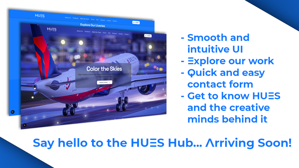 The HUES Hub for MSFS.