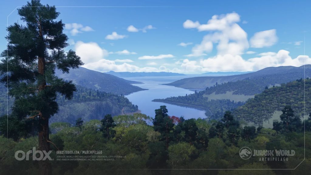 Jurassic World has been brought to life by Orbx in MSFS.