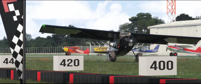 The Hangar Studios 713 American Champion Scout in MSFS.