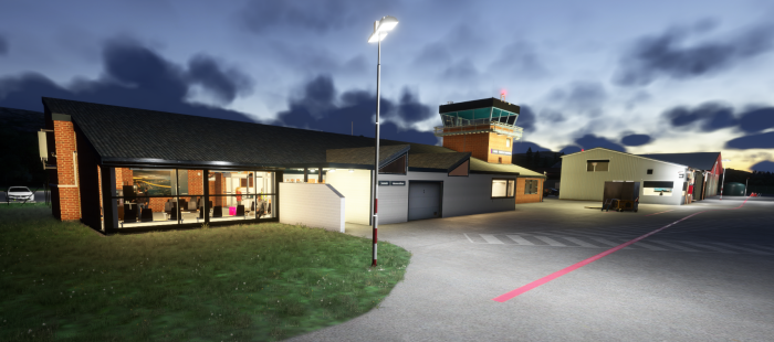 Rørvik Ryum Airport in MSFS