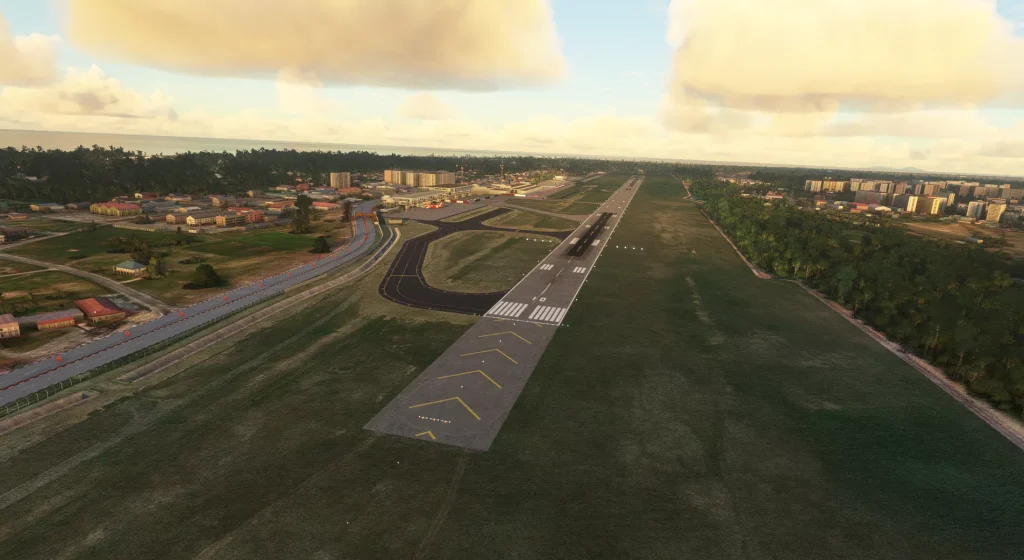 SHADESCENE's Kota Bharu airport runway overview