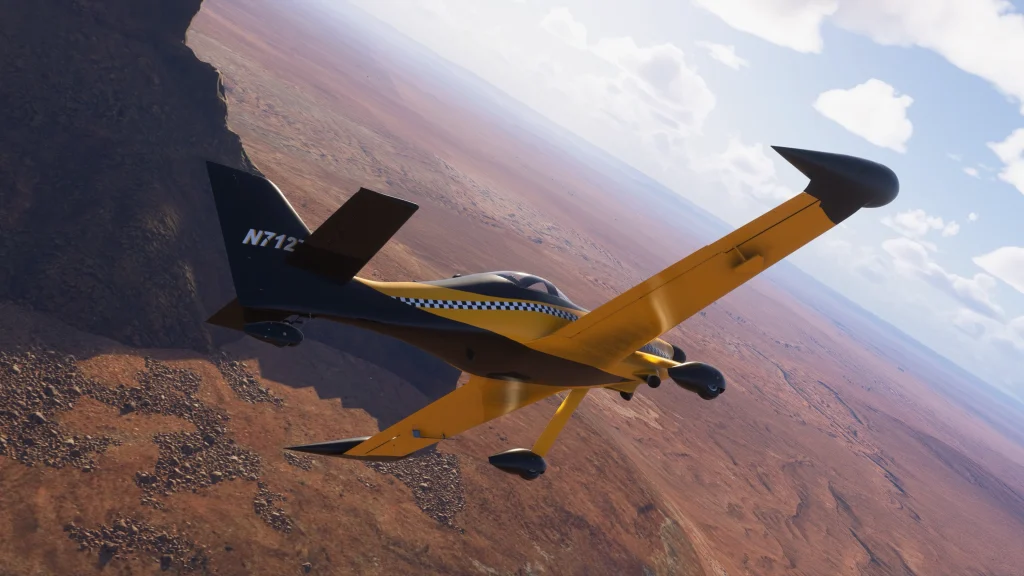 The Impulse 100 in-flight
