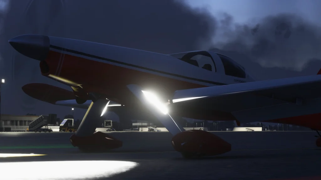 iniBuilds Impulse 100 exterior lighting
