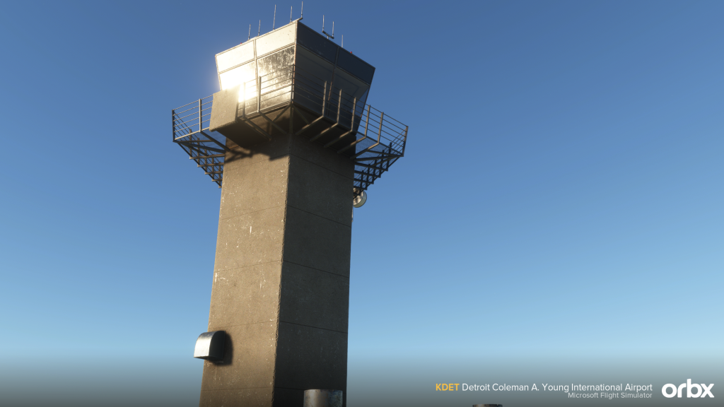 Orbx KDET MSFS Tower