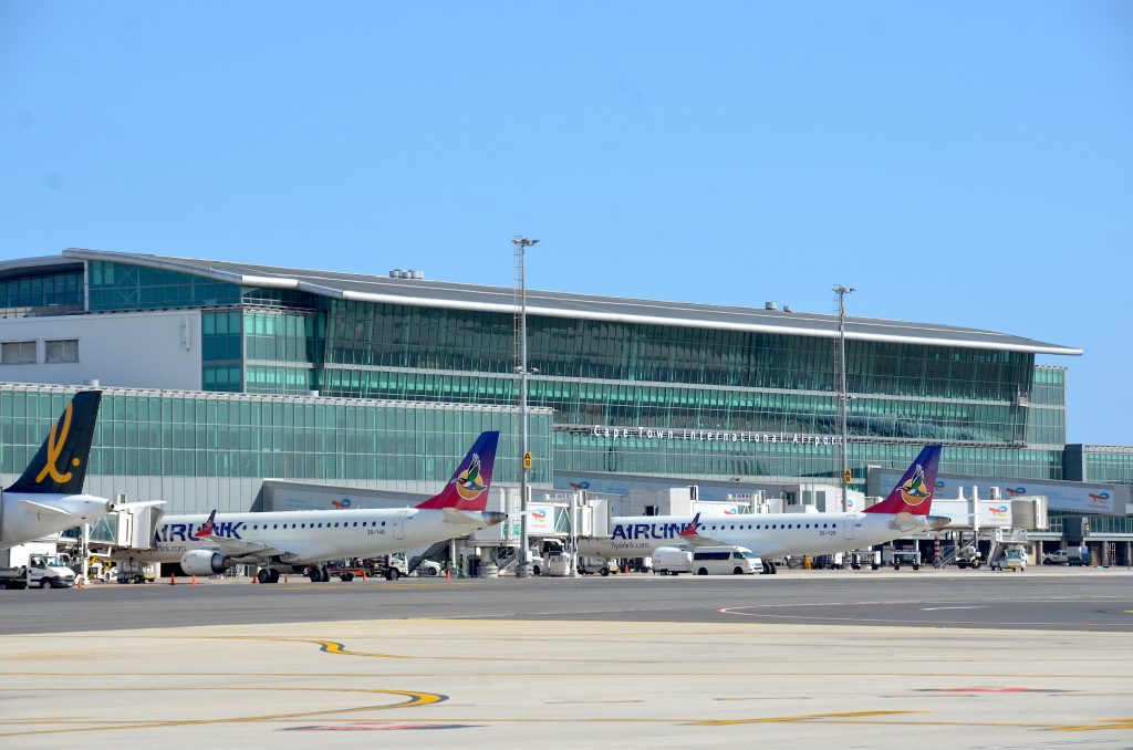 Cape Town International terminal pictured.