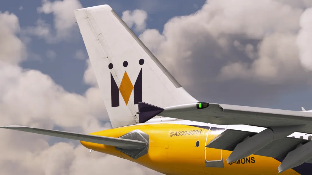 iniBuilds A300 for MSFS 2024 Monarch Livery