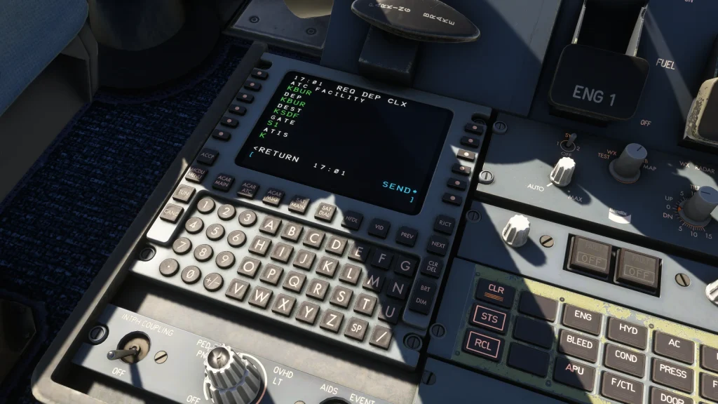 iniBuilds A300 for MSFS 2024 CPDLC