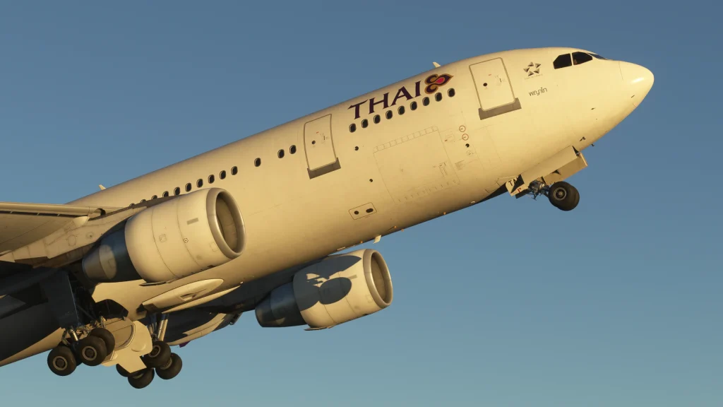 iniBuilds A300 for MSFS 2024 Thai Airways Livery