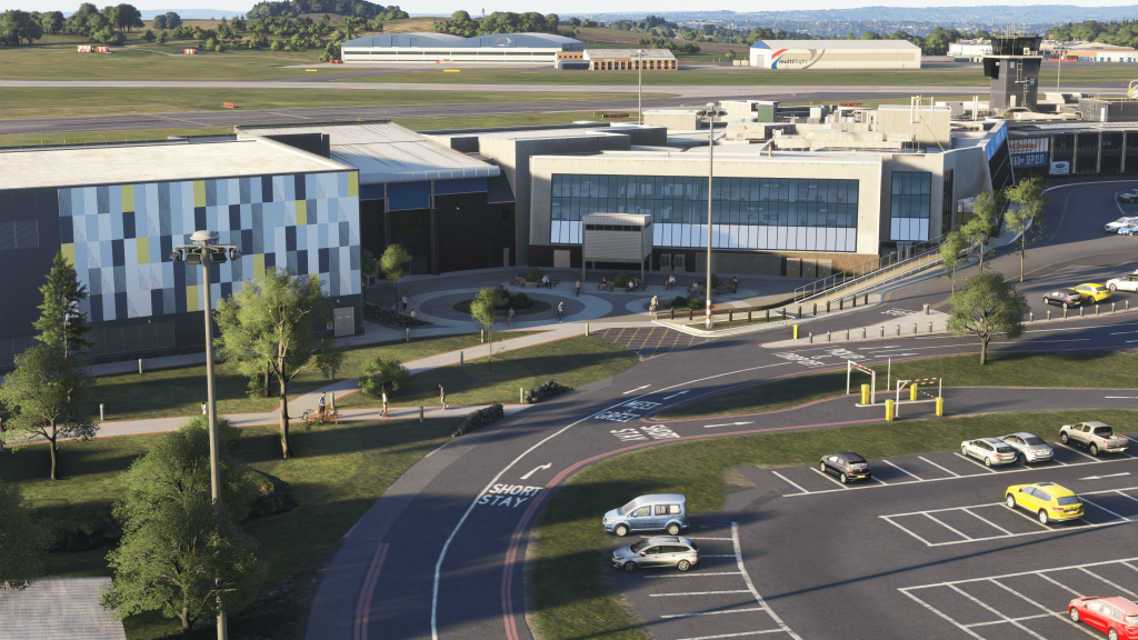 iniBuilds EGNM for MSFS 2024 Landside