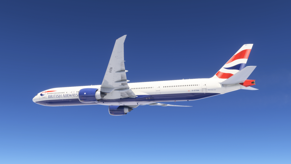PMDG 777 in MSFS 2024 BAW 1