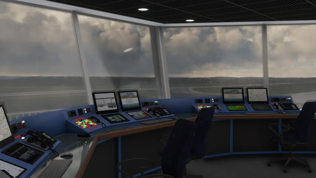MM Simulations Frankfurt Hahn Tower Interior