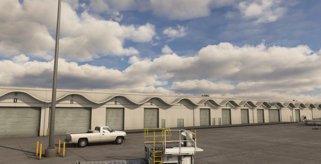 Verticalsim KPBI Cargo facility - Airside