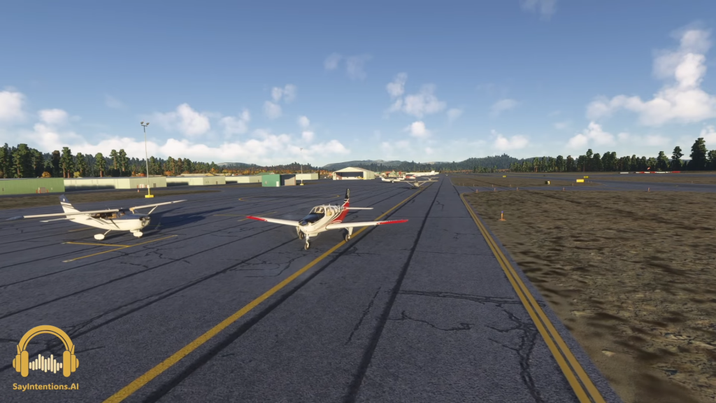 GA traffic is capable of navigating the apron, thanks to advanced AI used by SayIntentions.
