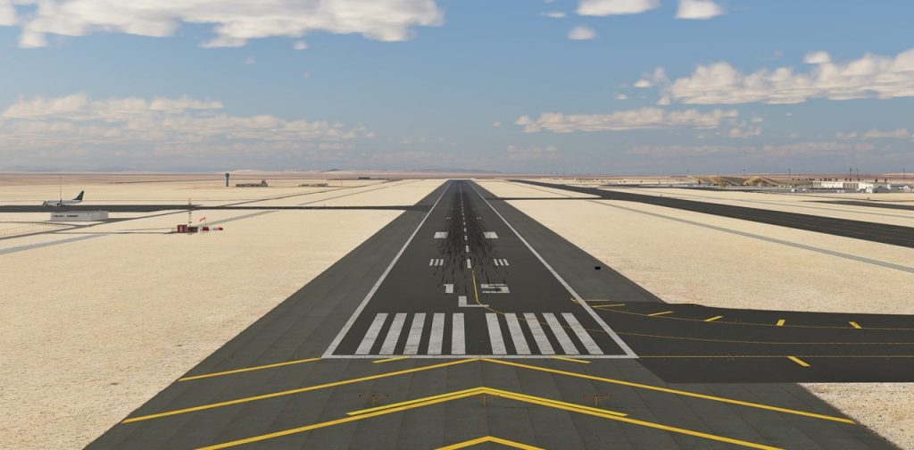 Runway view at Skydom's OERS.