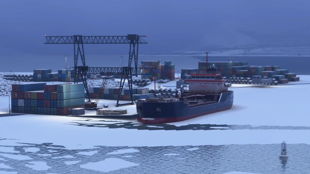 iniBuilds Svalbard ENSB MSFS 2024 Port