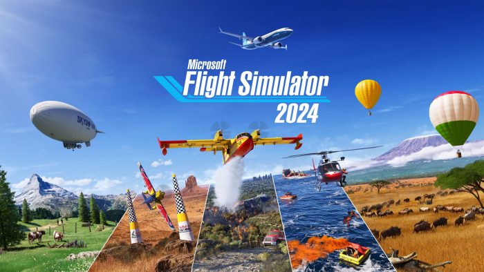 Official MSFS 2024 startup screen