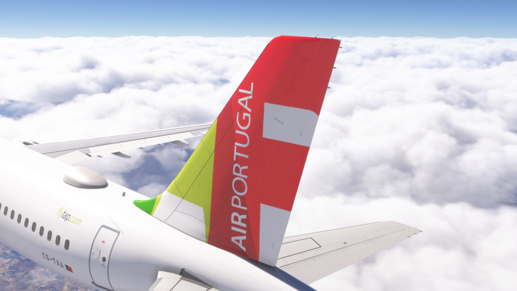 FSLabs A321 NEO Review TAP detail on tail