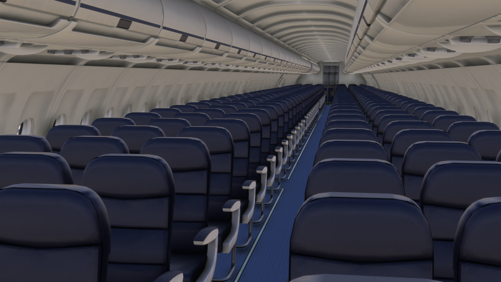 FSLabs A321 NEO Review Cabin